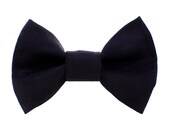 The Back to Business -  Black Cat Bow Tie