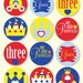 Snow White PRINTABLE Party Circles from Love The Day
