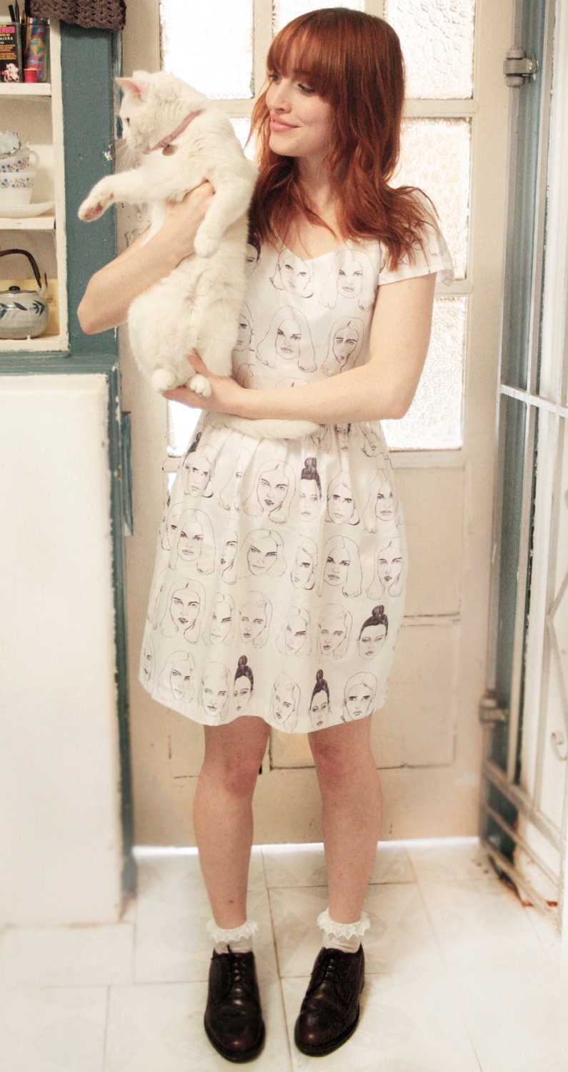 The Grumpy Girls dress - an original design by Caitlin Shearer