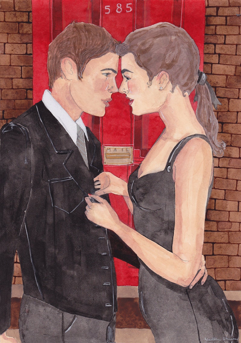 red door A4 cardstock print