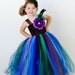 Flower Girl Tutu Dress in Simply Elegant Peacock