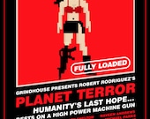 Planet Terror 8-Bit Game Style Print - 12x16