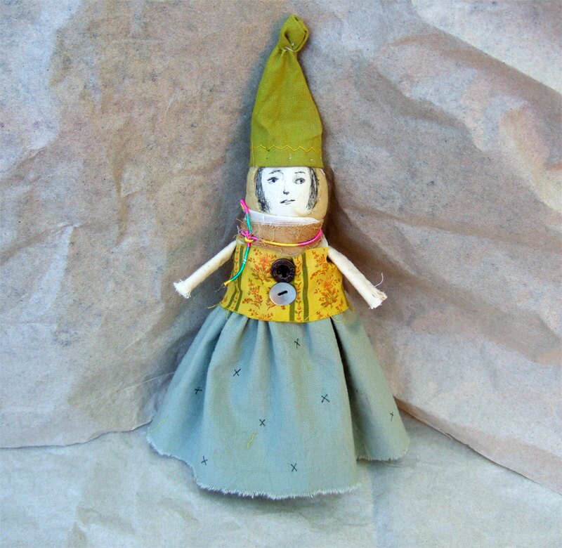 art soft DOLL SEPTEMBER gift souvenir