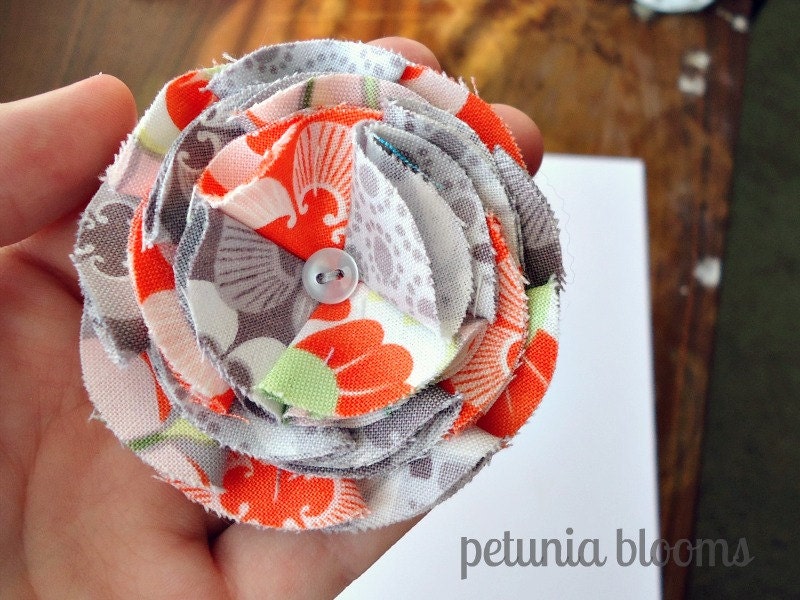petals for your hair // orange dream