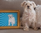 Custom Dog Portrait - 3D Paper Art based on your Photos - Starting at 60 dollars for one dog