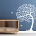 Tree Wall decal AMAZING tree removable vinyl decal. Nursery Decor tree and birds Wall Decals, Mural