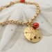 Tangerine Tango PEARL BRACELET by Cheydrea