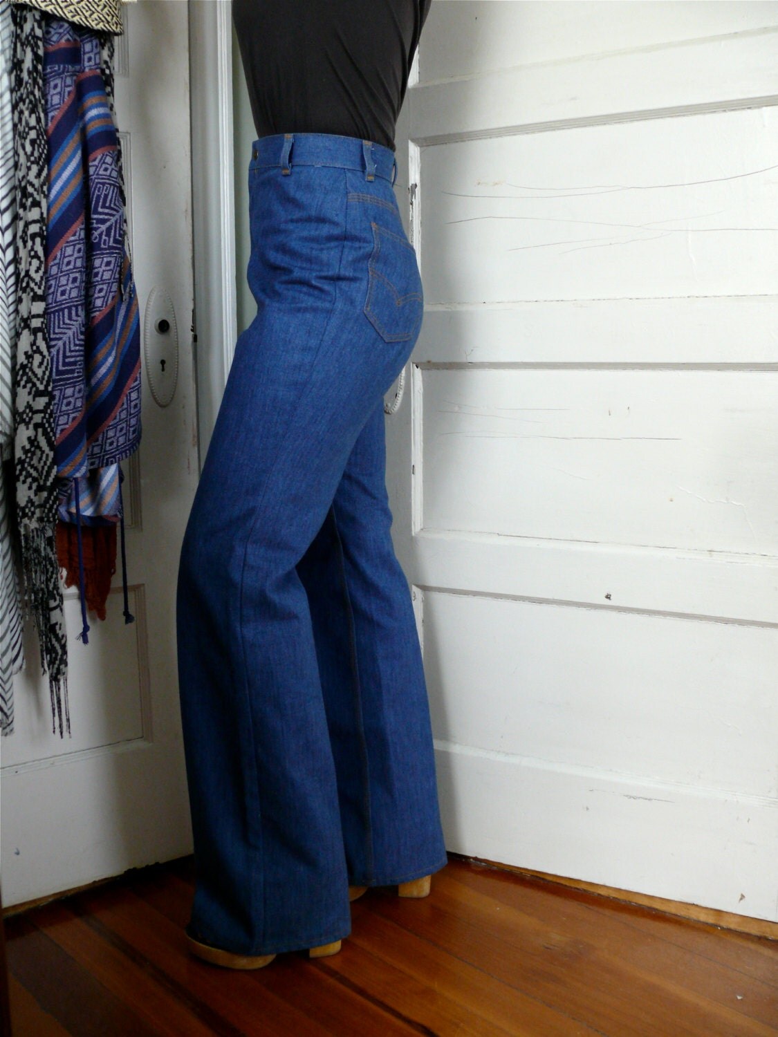 70s high slim straight levi's