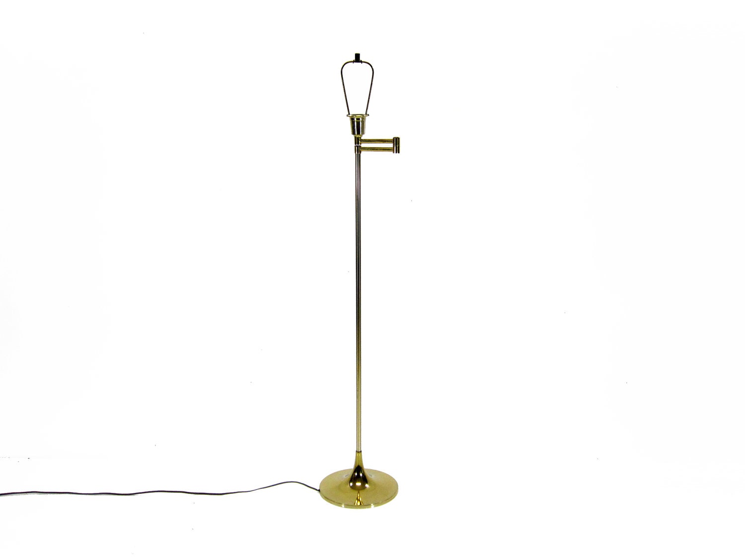 20% Off Sale - Vintage Brass Laurel Floor Lamp