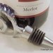 Beaded Wine Stopper made with Swarovski Crystals