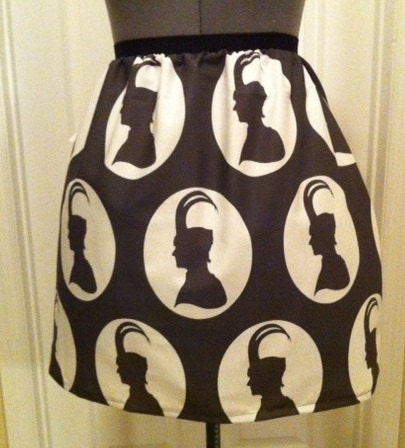 One of a kind Loki inspired full skirt - Made to Order