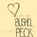 i love you a BUSHEL and a PECK (Tan) - 8x10 Illustrated Print by Mandipidy