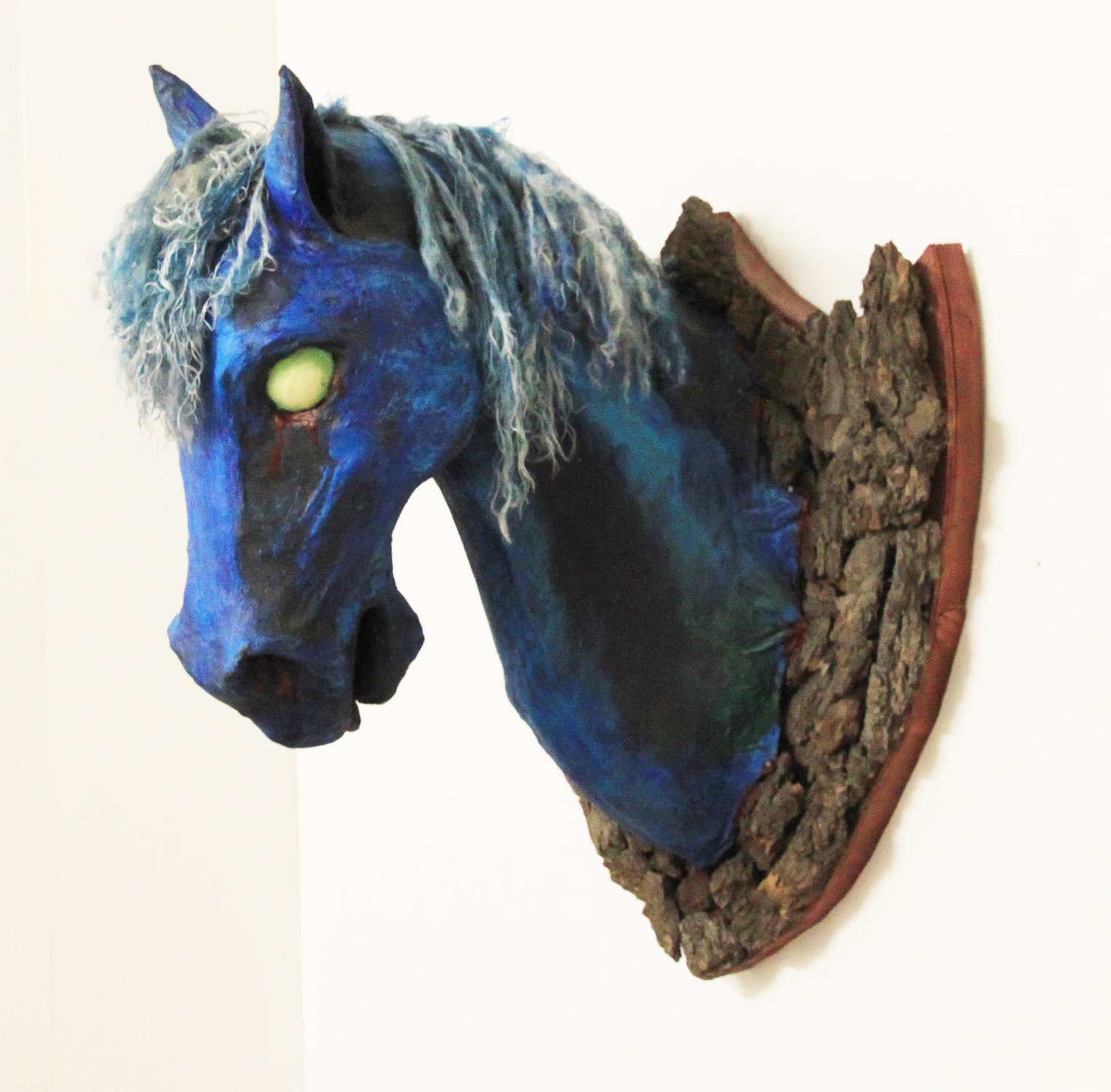 Goose Girl's Best Friend LARGE wall mount sculpture