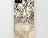 iPhone 4/4S Winter Branches Bokeh iPhone 4 Hard Case, LAST ONE, Photography on a Custom Apple iPhone Case