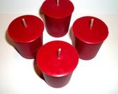 Mulberry Scented Soy Votive Candles Set of 4