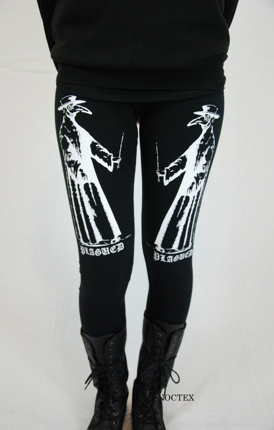Large - NOCTEX - Plague Doctor Leggings