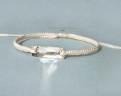 bella. Swarovski crystal bar bracelet. dainty bracelet. minimalist jewelry. stacking bracelet.