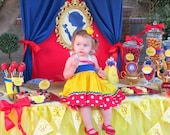 SNOW WHITE Inspired Banner  - Girls Birthday Party - Princess Party - Ladies or Woman - Bridal Shower - Seven Dwarfs - Krown Kreations