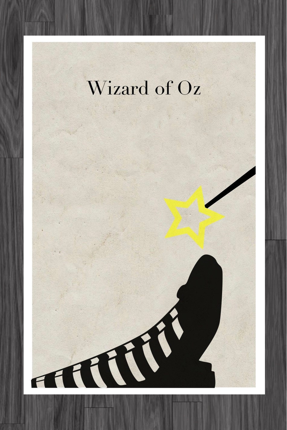 Wizard of Oz Fairy Tale Poster Art 11x17