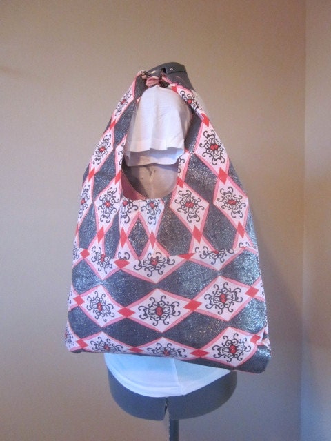 Hobo, Messenger bag, Handbag, Laptop Bag, pink and black