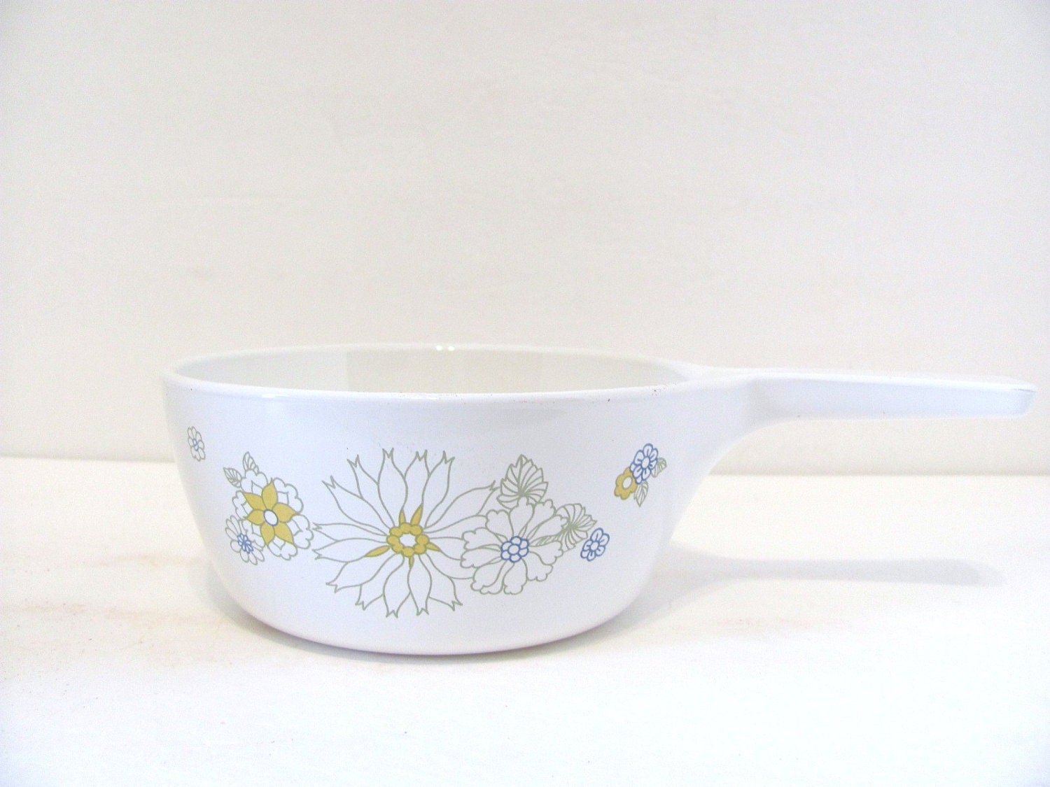 Corning Ware Saucepan Floral Bouquet