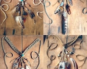 medicine sash. artisan alchemy - custom talisman. 'made to order'