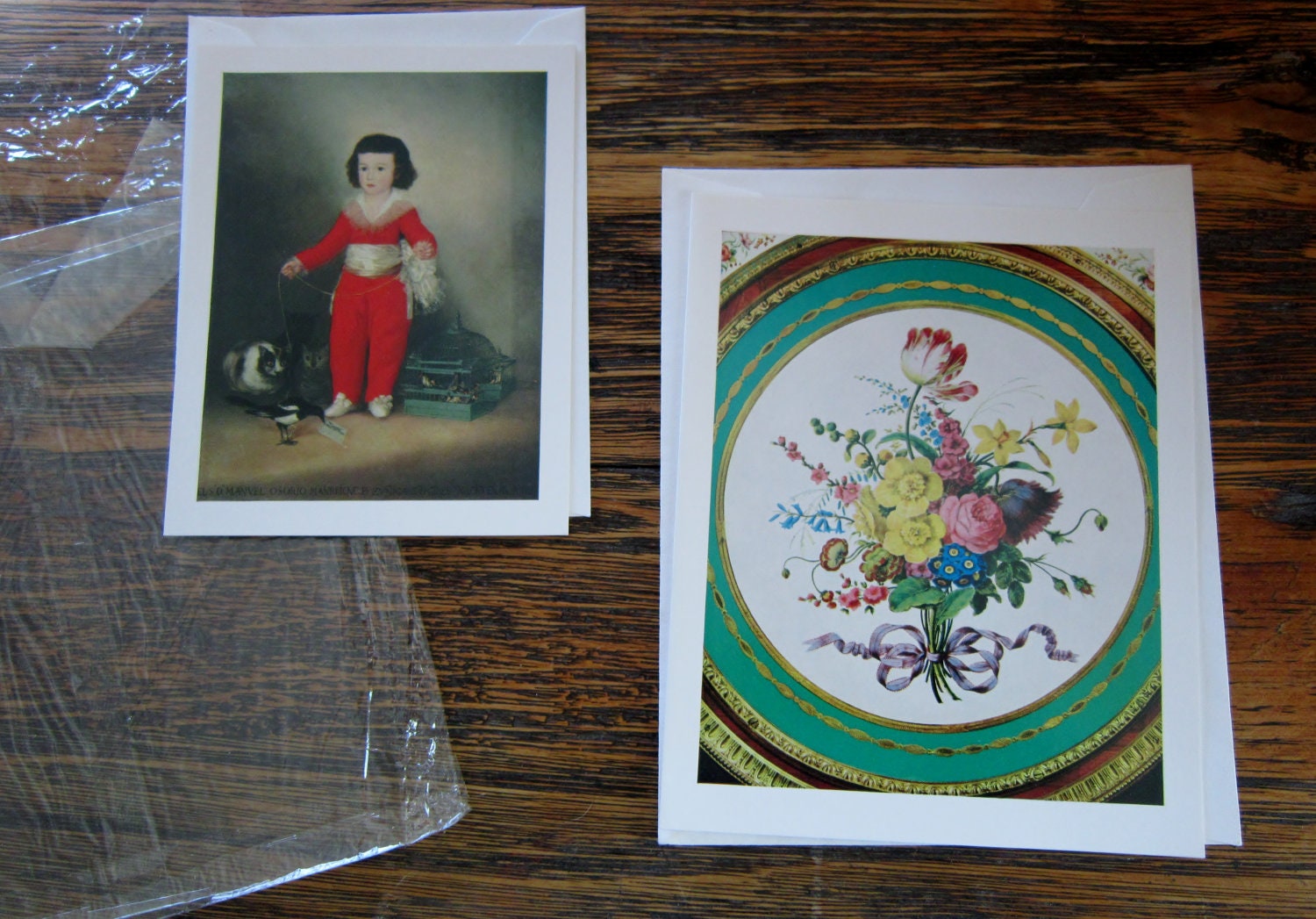 Vintage Blank Cards Metropolitan Musuem of Art, 1949 and1958
