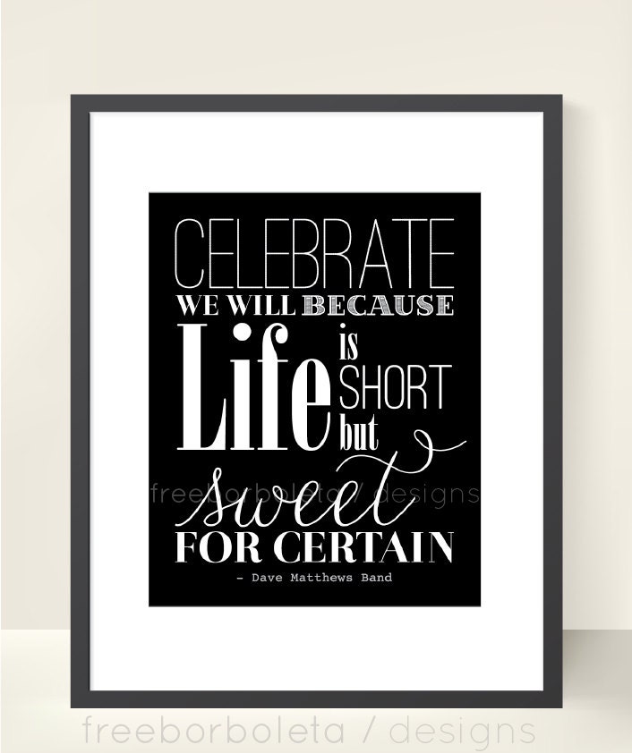 Art Print / DMB - Two Step "Celebrate We Will"