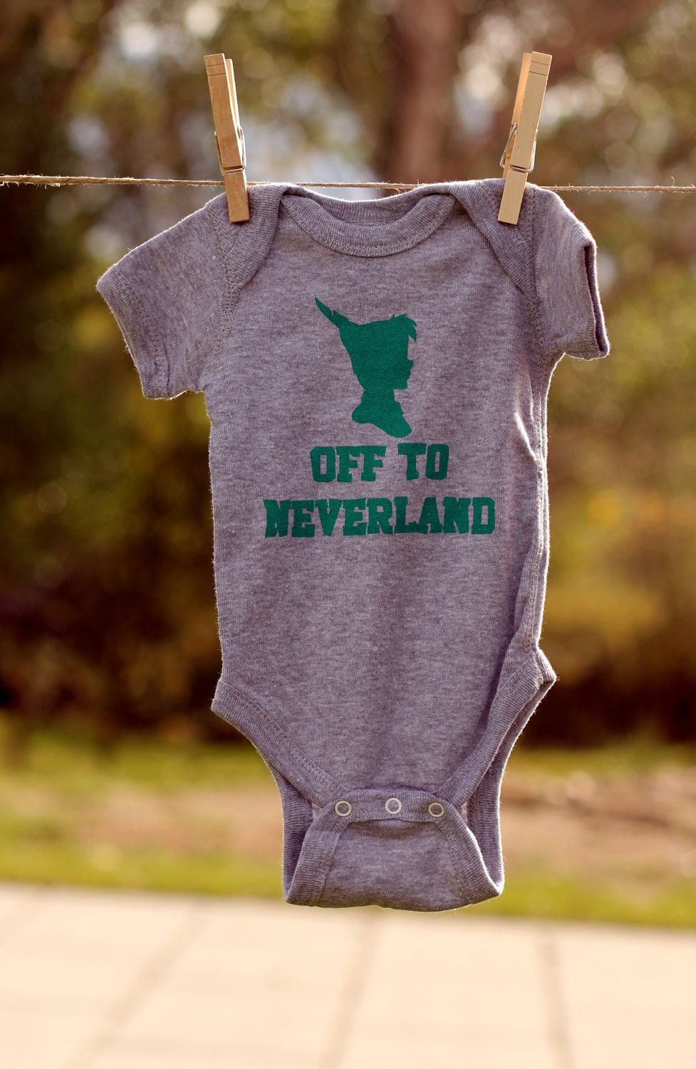 Off to Neverland Bodysuit (You Choose Size)