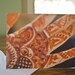 Henna Hand Greeting Card from Recycled Paper