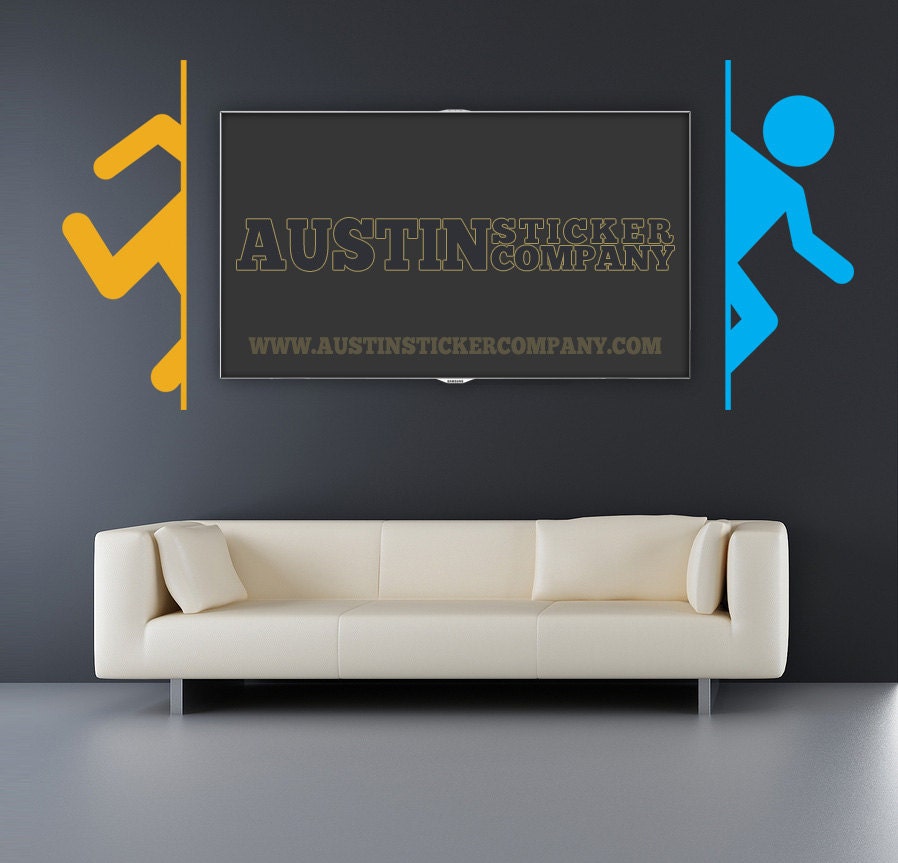 Portal Wall Decal - Two Color
