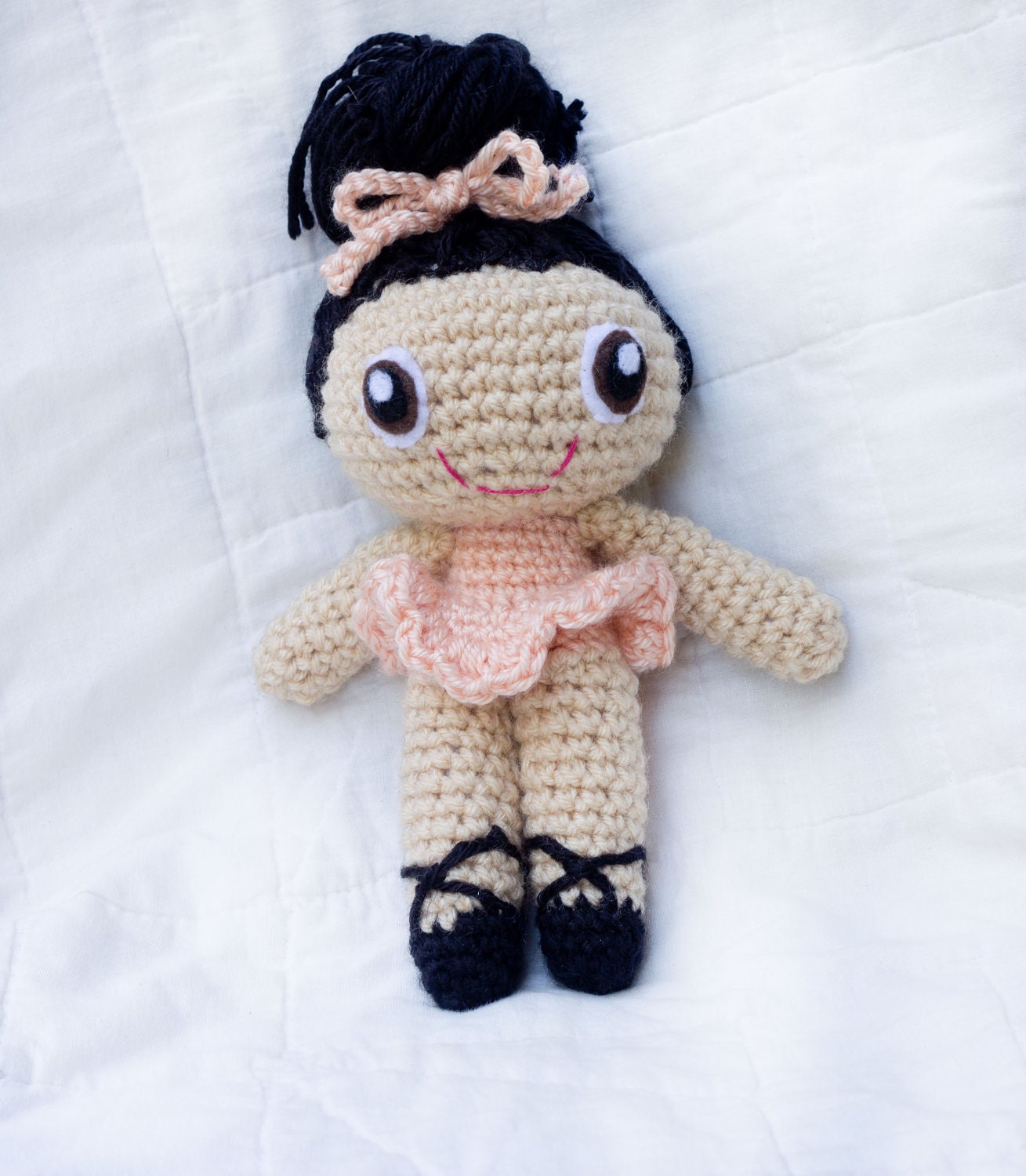 Customize Your Own Ballerina Doll (Crocheted Stuffed Toy)