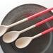 Wooden Spoons Set of 3: Neon Pink