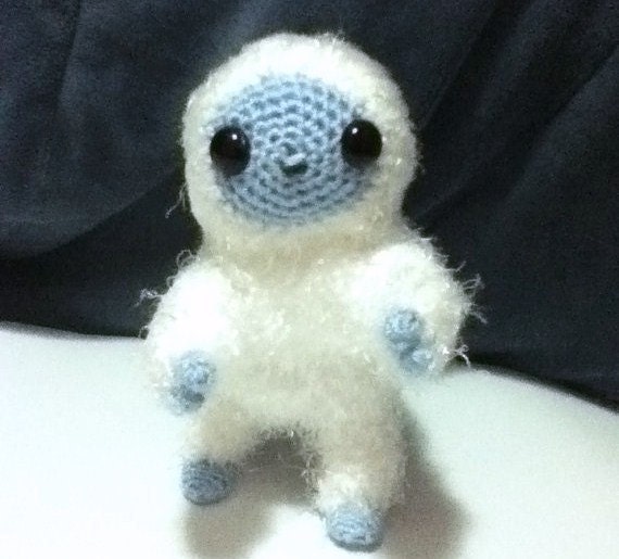 Crochet Yeti/Abominable Snowman