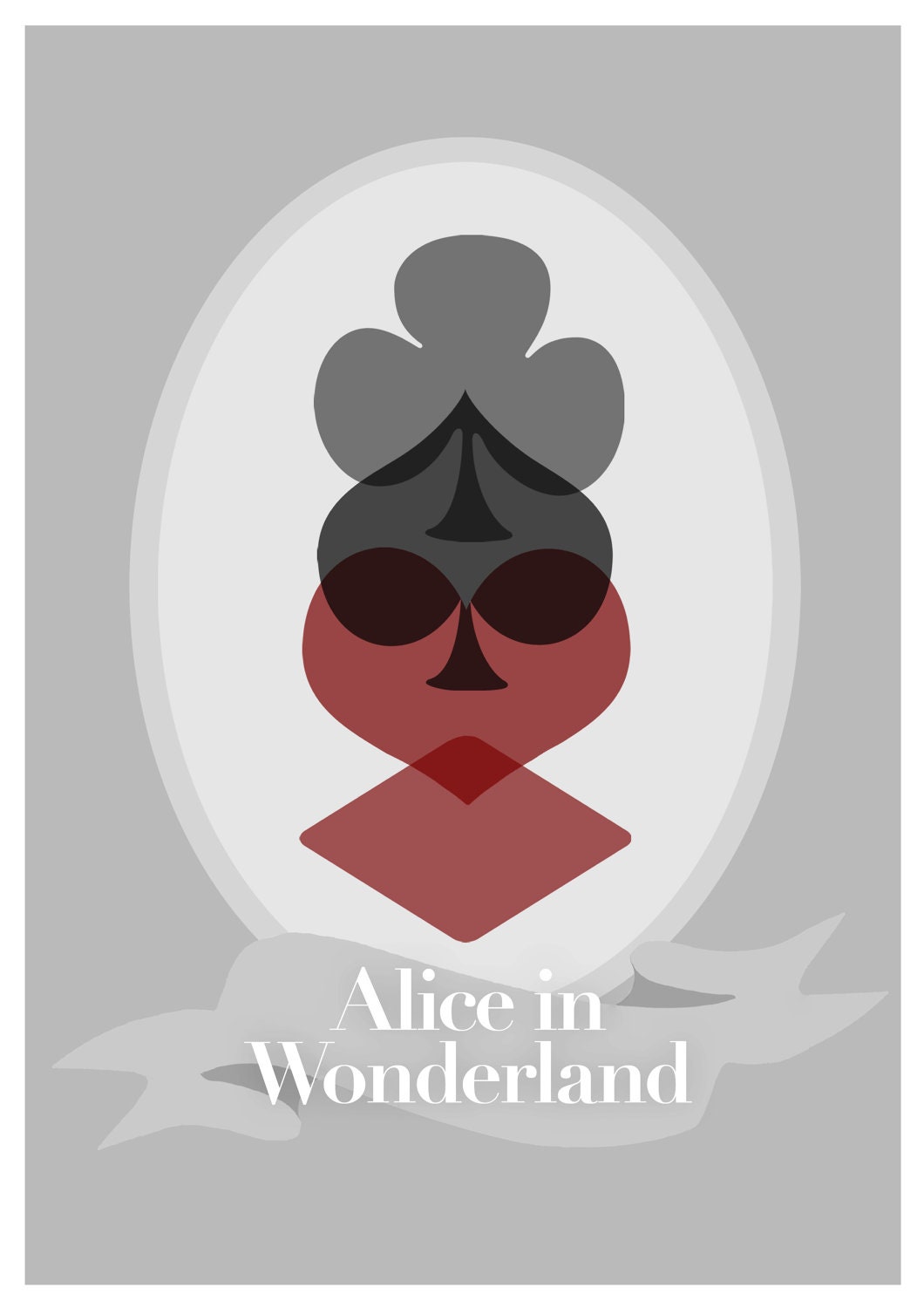 Disney's Alice in Wonderland Minimalist Poster