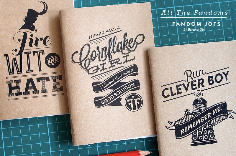 Fandom Jots: All The Fandoms