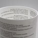 Fine bone china vessel with Greek song lyrics in both Greek and English