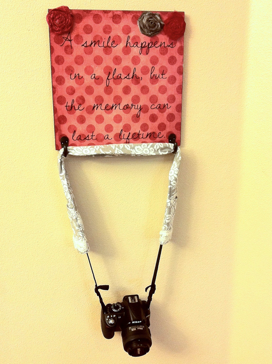 Camera Holder Wall Hanging