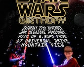 Printable Star Wars Party Invitation