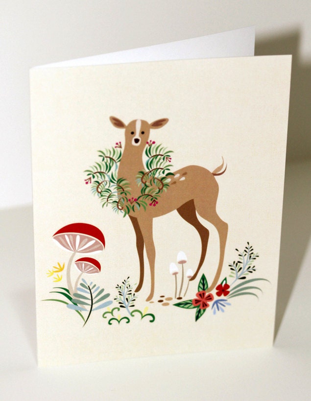 Deer Card