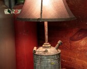 Handmade Upcycled Gas Can Lamp. - EclecticElectrics