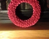 Beautiful rose wreath to be used as indoor or outdoor home decor