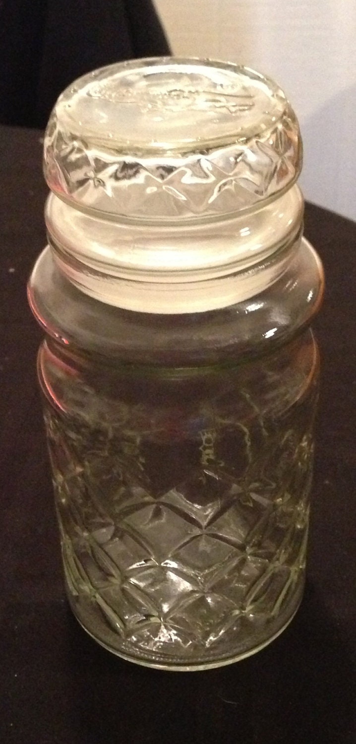 Planters Mr. Peanut 1984 Glass Jar by ALittleBitCorkie on Etsy