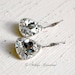 Wedding Accessories, Wedding Jewelry, Bridal Chandelier Swarovski Crystal Vintage Triangle Earrings - Etta