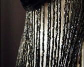 Black Velvet Choker by Kambriel - w/ Victorian Era French Jet