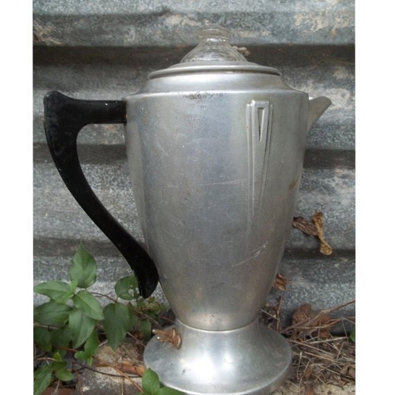 Vintage Aluminum Coffee Makers Vintage Aluminum Coffee Makers