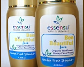 Bee Beautiful Face All Natural Organic Raw Honey Face  Wash - 4.25 oz No Sulfates or Parabens