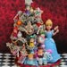 Dollhouse Miniature Cinderella Themed Christmas Tree 1/12 scale by Sherry LAYAWAY Available