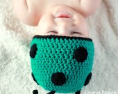 CROCHET PATTERN - Little Buggy or Ladybug / Ladybird Hat - Sizes from Preemie to Adults - PDF 106 - Sell what you Make