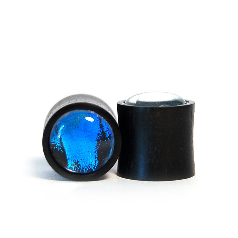 1/2" Custom Butterfly Wing Plugs